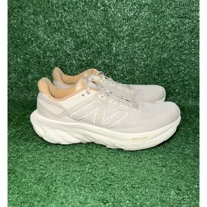 New Balance Fresh Foam 1080 V13 Women Size 8.5 Beige White Running Shoes Sneaker